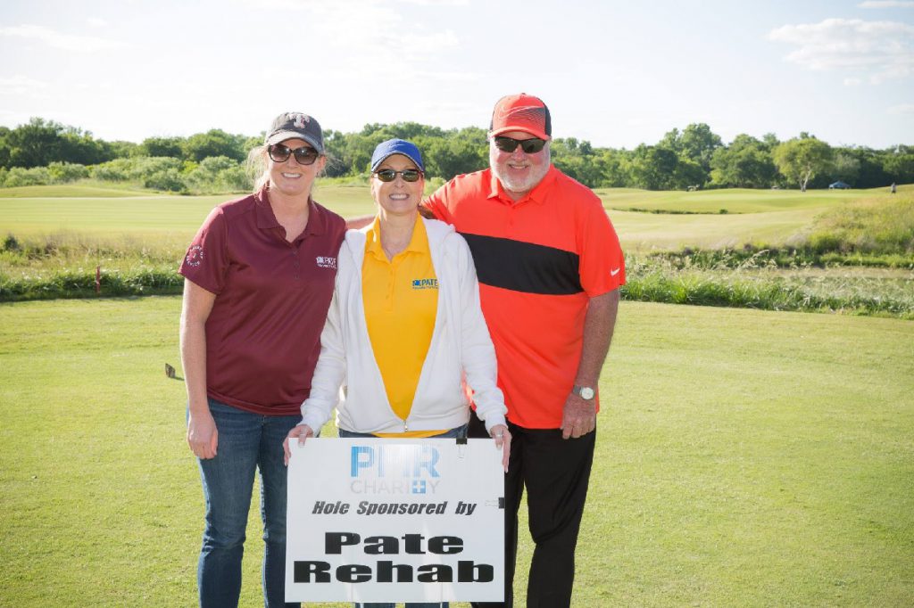 pate team at pmr charity golf event